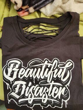 Beautiful Disaster tank top 2 XLC